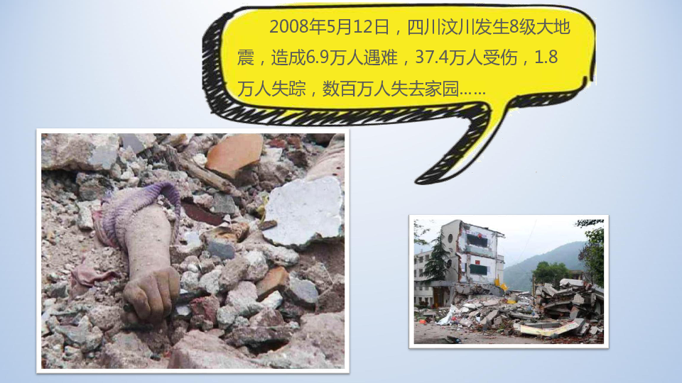512汶川地震ppt图片