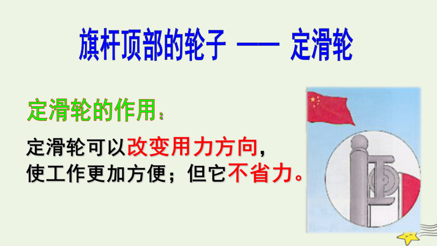 教科版2001六上科學15定滑輪與動滑輪課件22張ppt