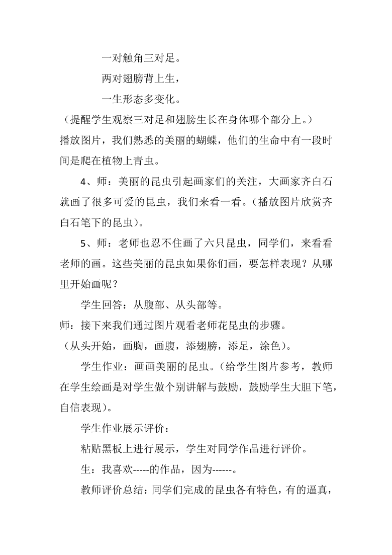 贛美版三年級下冊美術第7課放大鏡教案