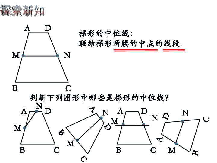 22.6(2) 梯形的中位线 课件（13张PPT）