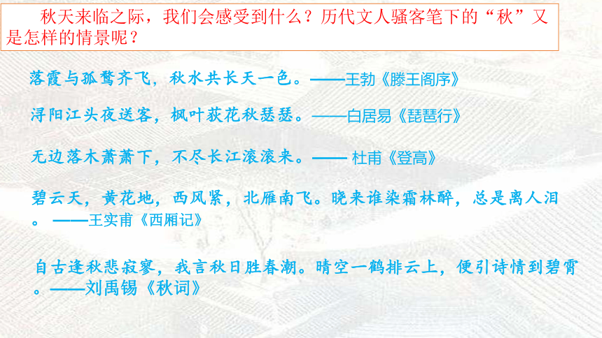 2020-2021学年高中语文人教版必修2第一单元2《故都的秋》课件（49张PPT）