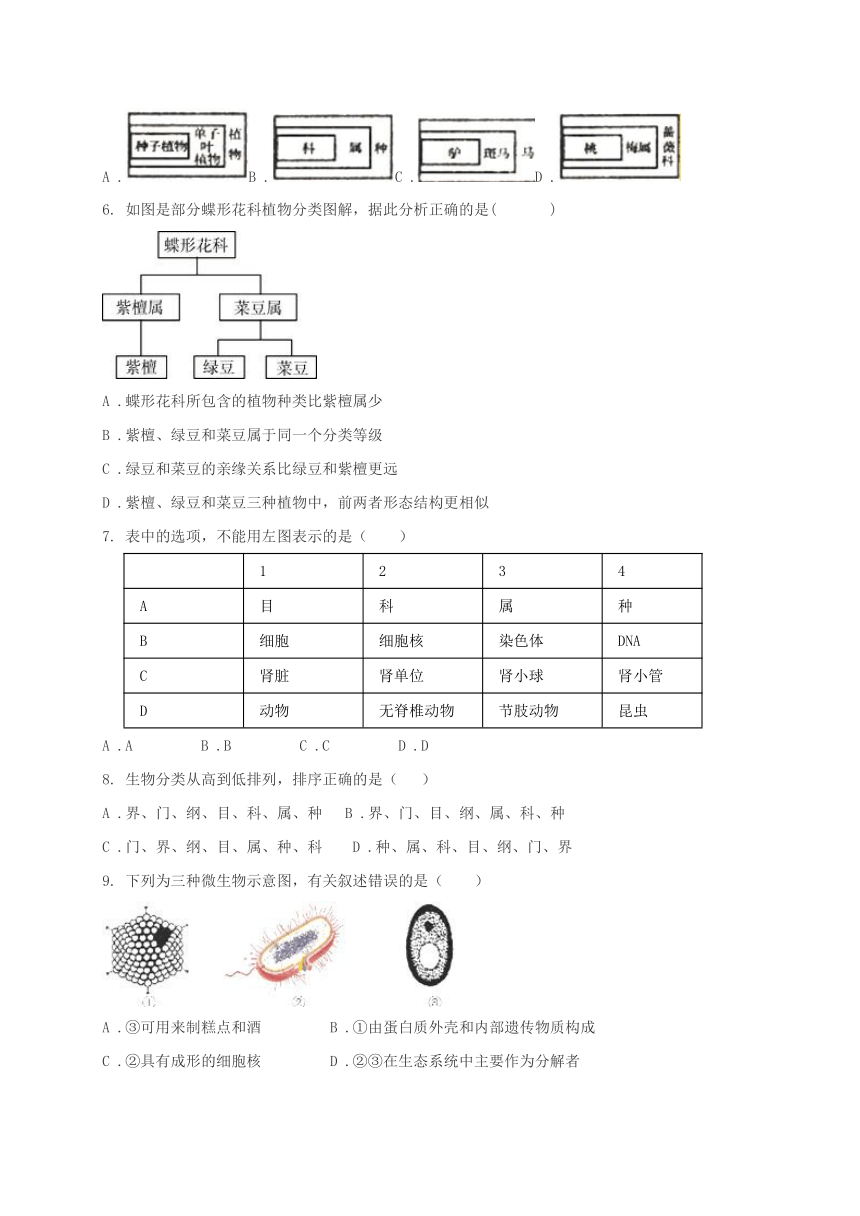 广东省东莞市2017-2018学年八年级生物下学期第一次月考试题