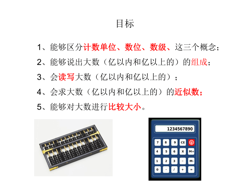 数学四年级上人教版第一单元 大数的认识复习 课件（共16张PPT）