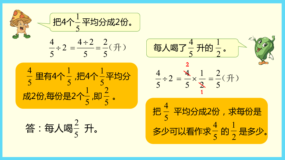 小學 數學 蘇教版 六年級上冊 三 分數除法全屏閱讀找相關資料