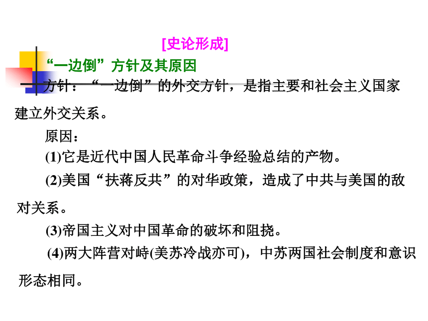 2016年【人民版】高一历史必修一专题五 现代中国的对外关系 复习课件（共51张ppt）