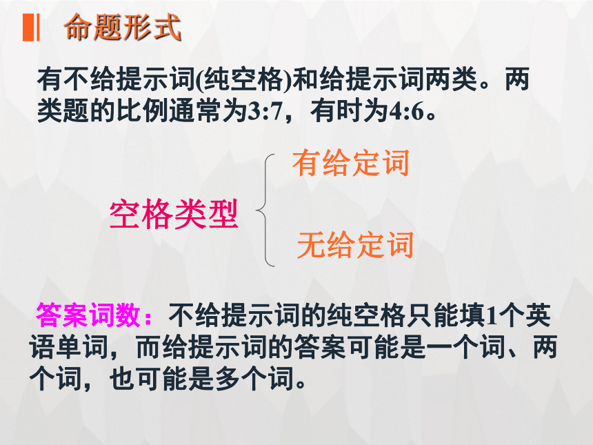 中考英语 语法填空解题技巧 课件29张