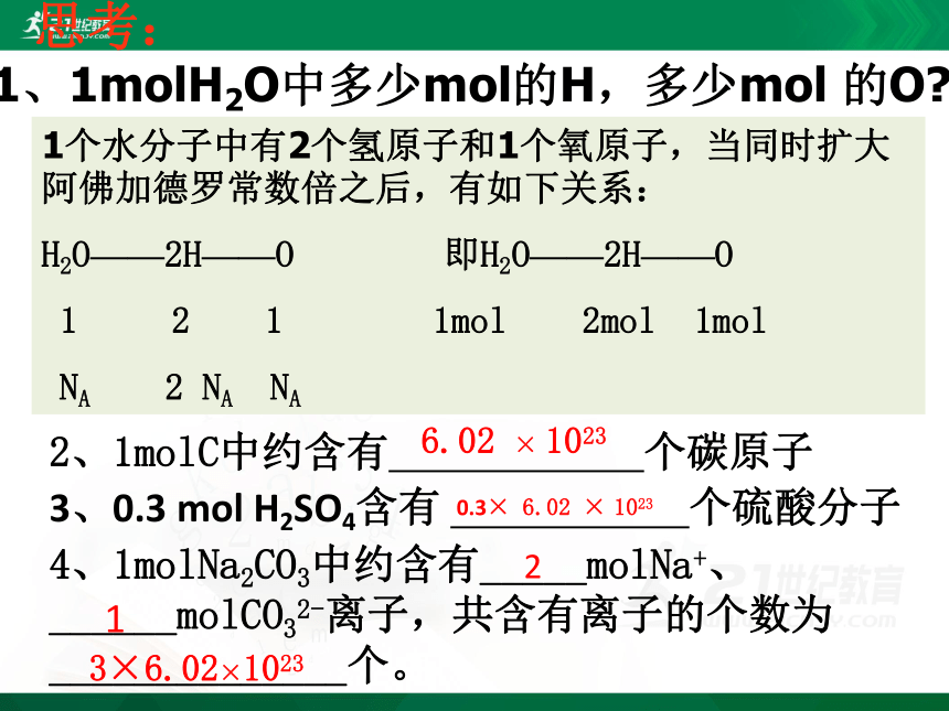 第二节化学计量在实验中的应用（课件）