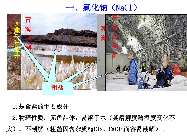 沪教版九年级化学下册 7.3.2几种常见的盐-课件(共24张PPT)