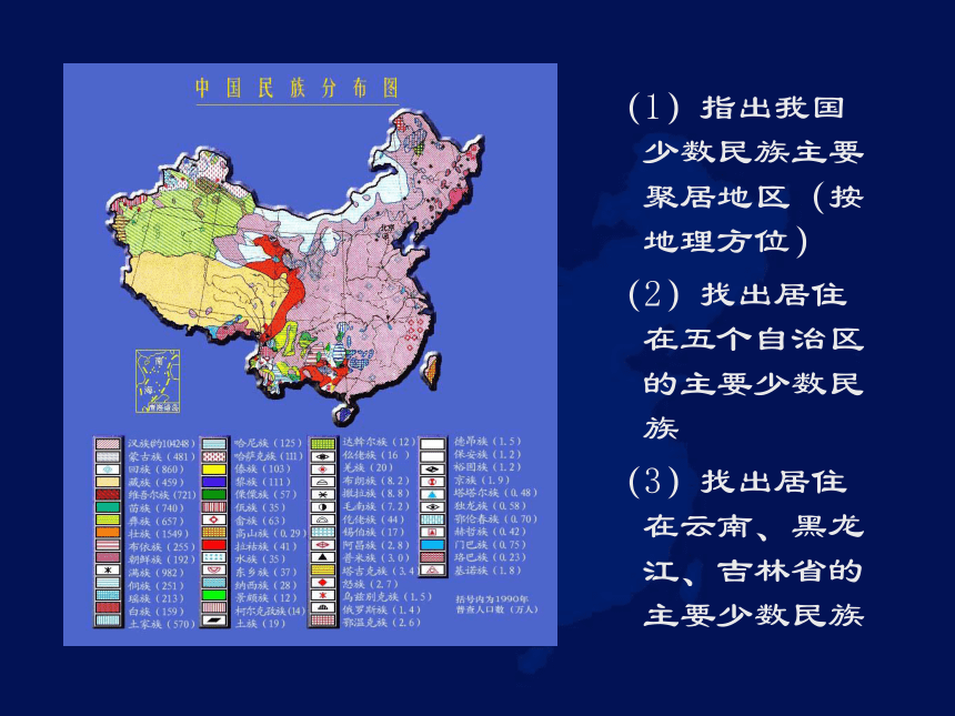 商务星球版八年级地理上册第一章第三节多民族的大家庭 课件 （共69张PPT）