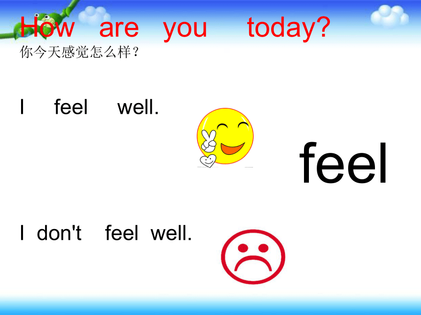 Lesson 3 How can we keep healthy? 课件+素材