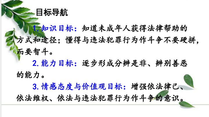 5.3 善用法律 课件（32张ppt）