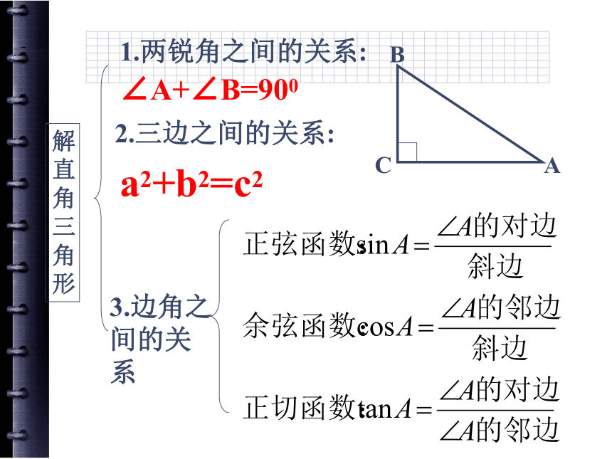 1.3解直角三角形(1)
