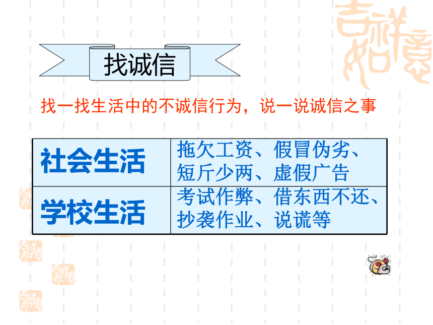 2.1诚实守信课件