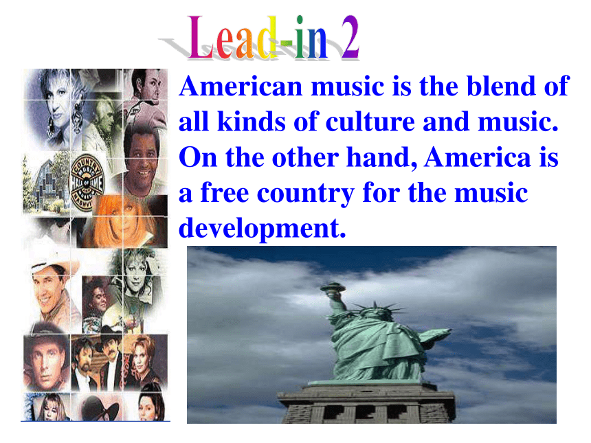 外研版选修7Module4 Music born in America Reading & Vocabulary（共42张PPT）
