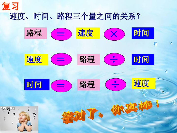 五年级上册数学课件-5.1相遇问题 冀教版(共30张PPT)