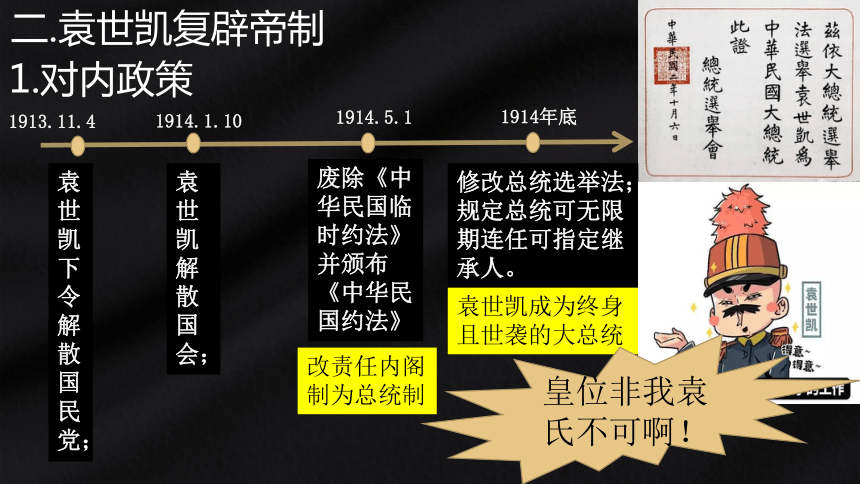 第11课 北洋政府的统治与军阀割据 课件(20张ppt 内嵌视频-21世纪