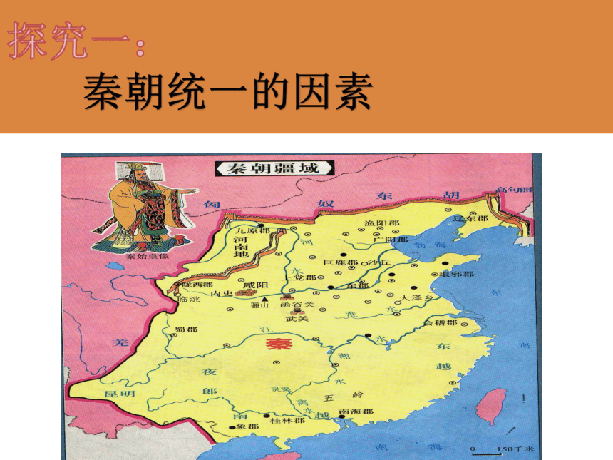 人民版高一历史必修一 学习与探究一  秦朝在中国历史上的地位 课件（共22张ppt）