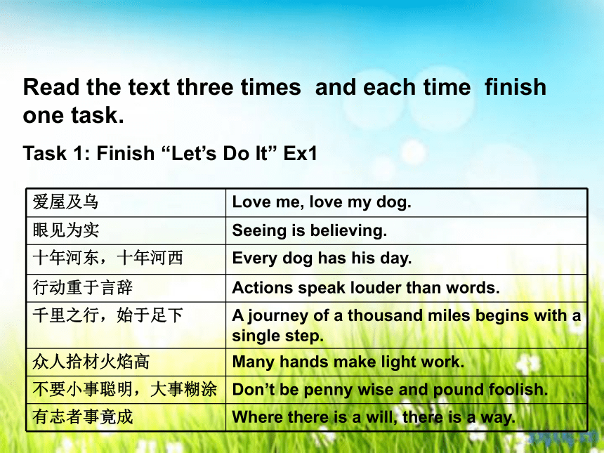 Unit 8 Culture Shapes Us Lesson 44 Popular Sayings课件