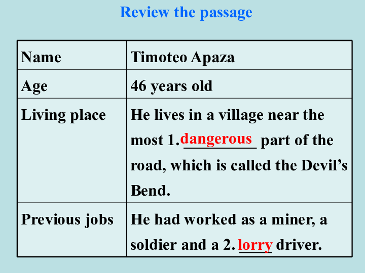 Module 2 A Job Worth Doing  Reviewing 课件（37张PPT）