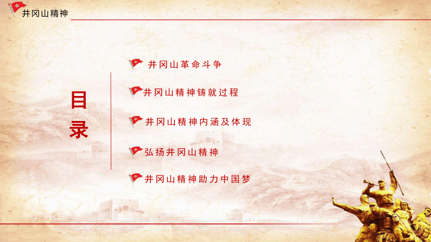 重上井冈山历史背景图片