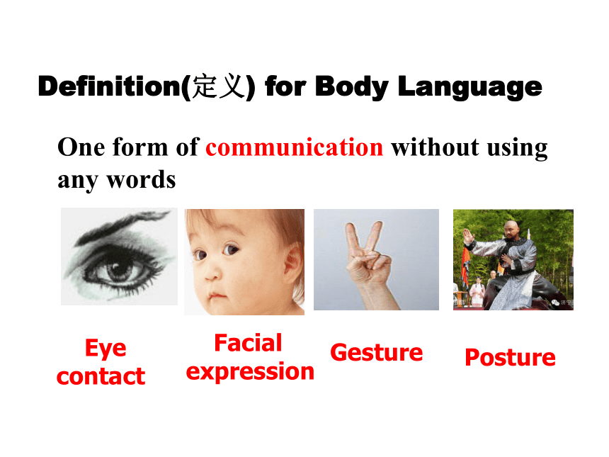 人教高中英语必修四 Unit 4 Body-language Reading 课件(共14张PPT)