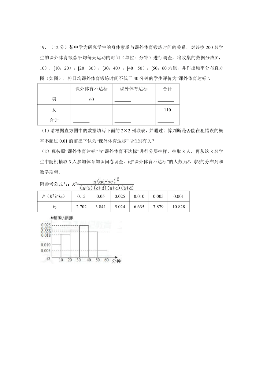 【数学】四川省广元市2018届高考一诊试卷（理）（解析版）