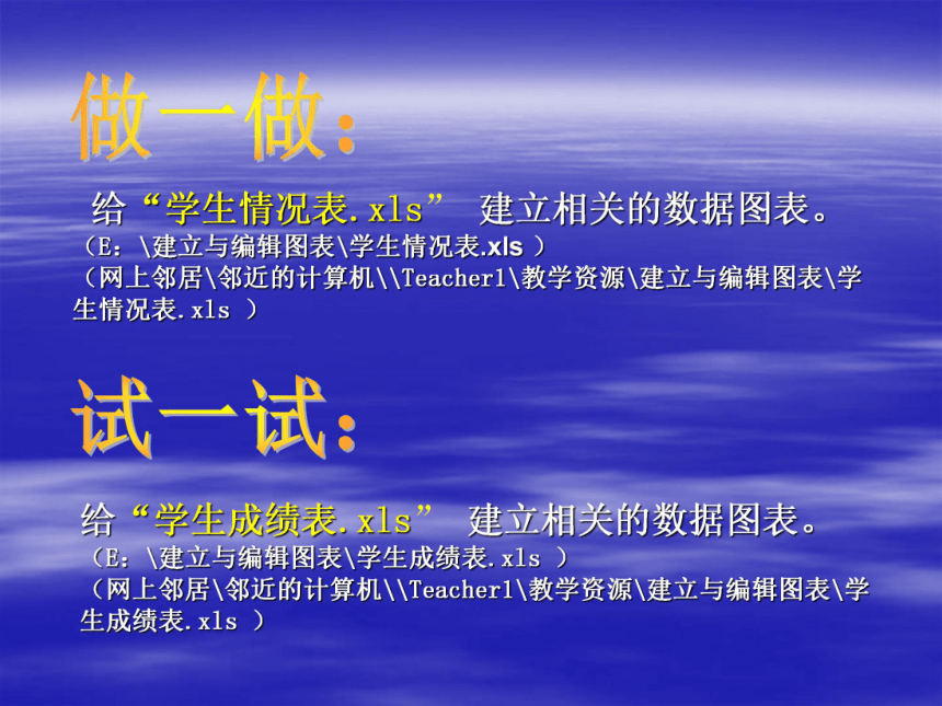 任务二 编辑图表 课件