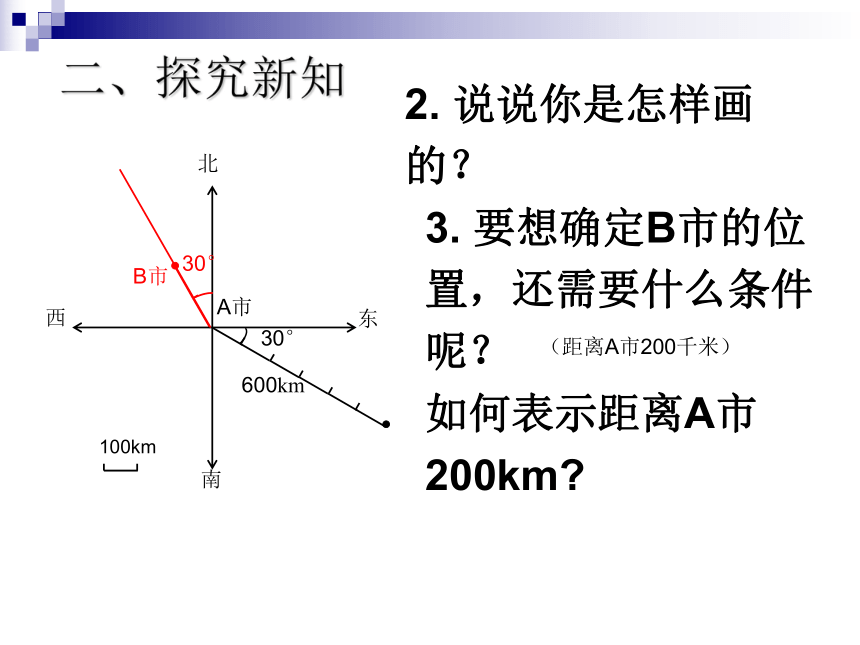 新人教版六年级数学上册第二单元位置与方向(二)例2课件 (共28张PPT)