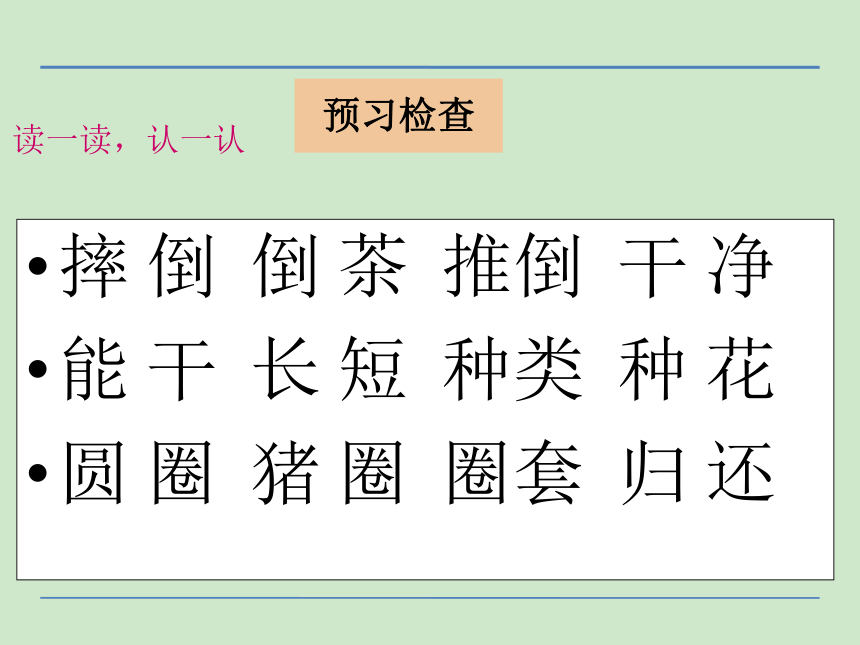 小学语文湘教版二年级下册同步课件：识字4