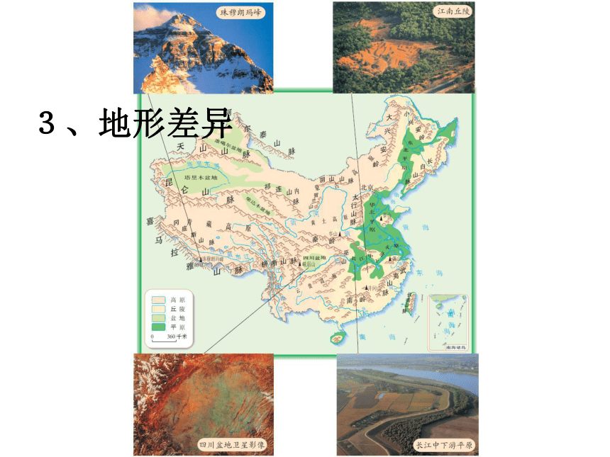 第五章 中国的地理差异第一课时课件