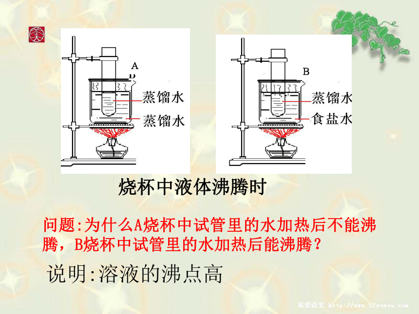 沪教版初中化学九全6.1.2《水溶液的某些性质》获奖课件(22张PPT)