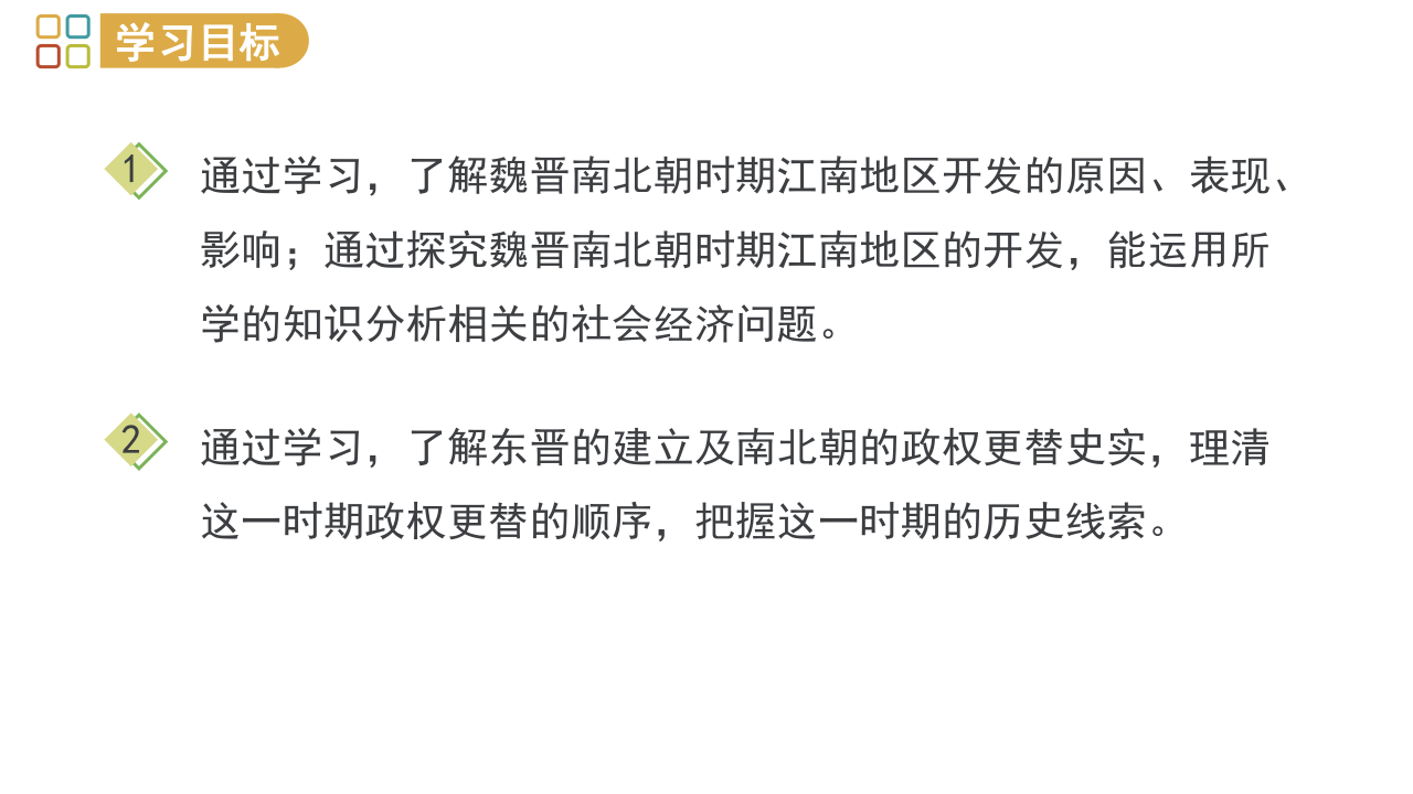 统编版七年级历史上册第18课 东晋南朝时期江南地区的开发  课件（25张ppt）