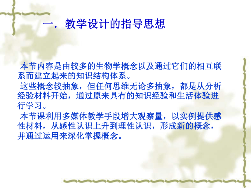 沪科版生物第一册第一节《 生物体内的化学反应》课件