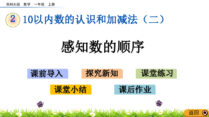 2.3 感知数的顺序 课件（19张PPT）