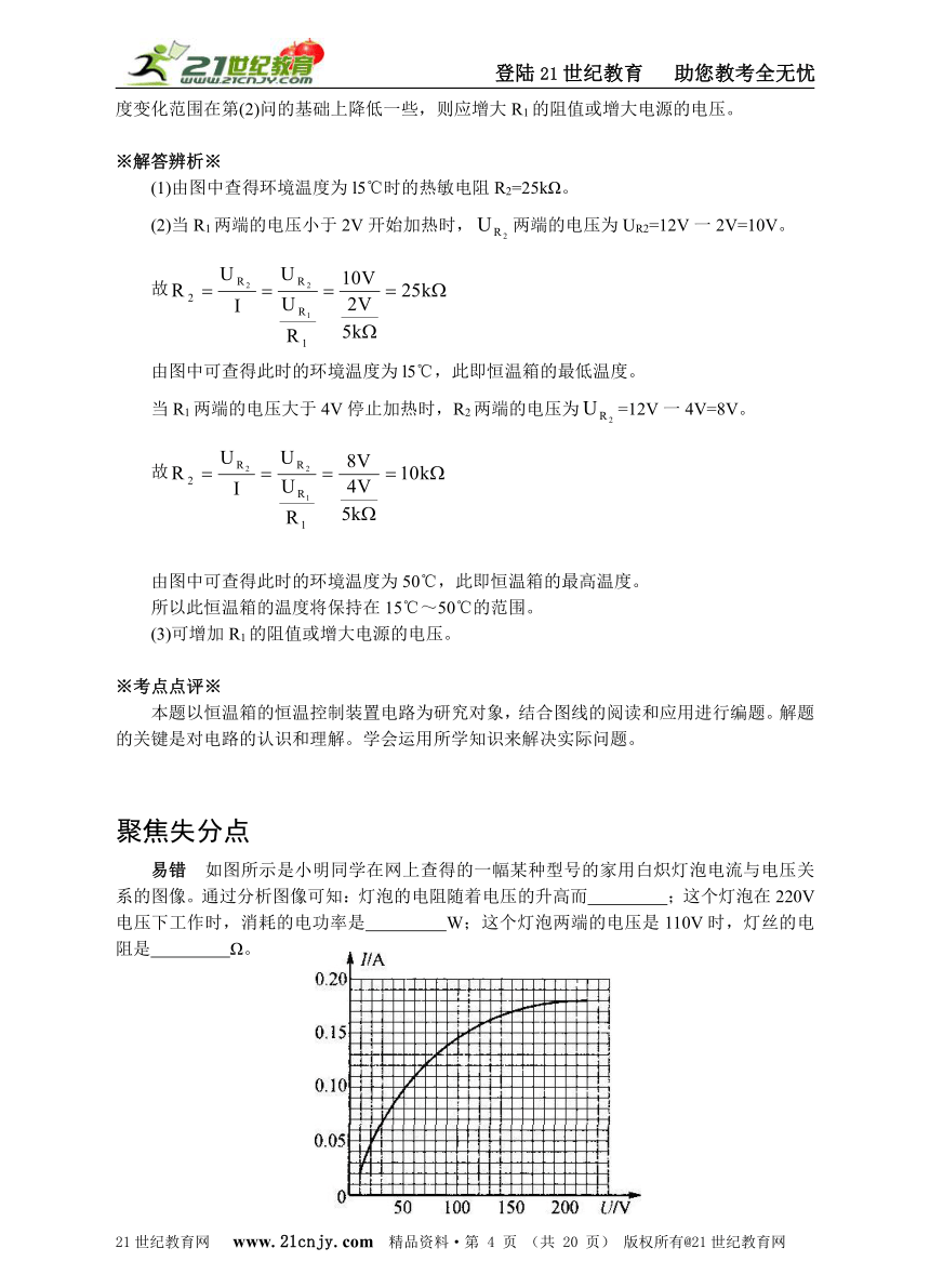 第29专项 电功和电功率