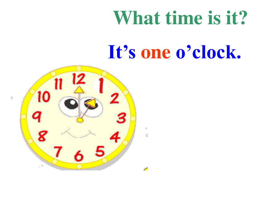 Unit 2 What time is it PA Let’s do 课件