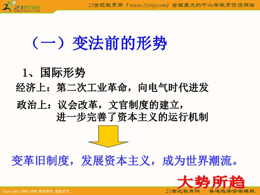 2010历史高考专题复习精品系列课件95《戊戌变法》