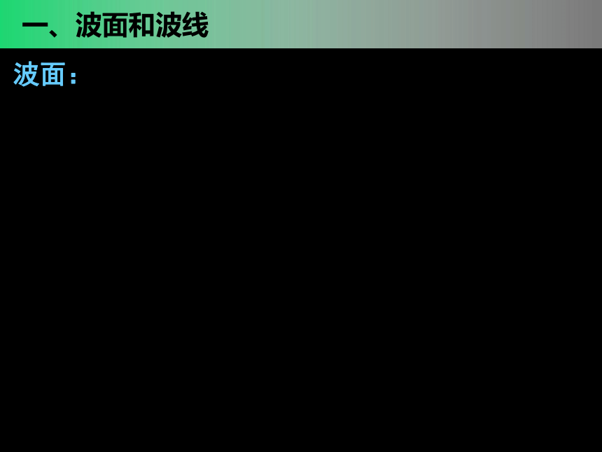 河南省洛阳市宜阳县第一高级中学高中物理选修3-4：12.6惠更斯原理 课件 (共70张PPT)