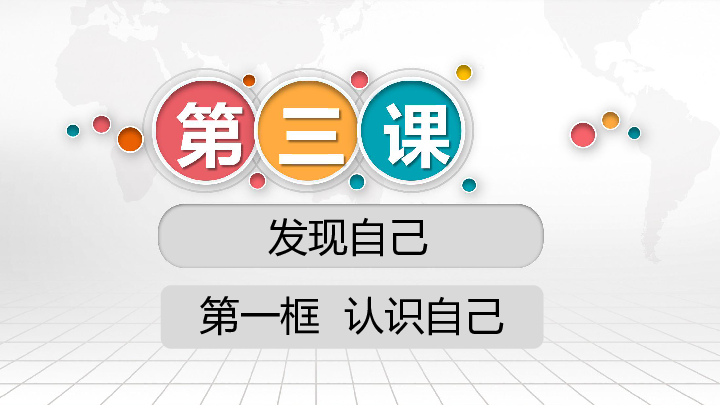 3.1 认识自己 课件(共23张PPT)