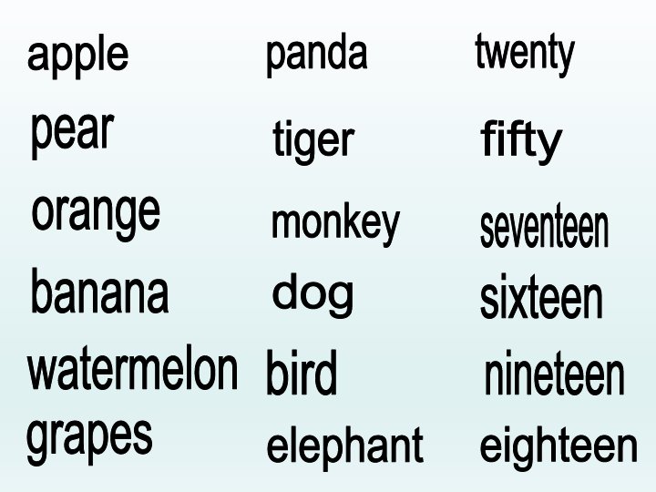 Recycle2 lesson2 look and write 课件+素材 (共19张PPT)