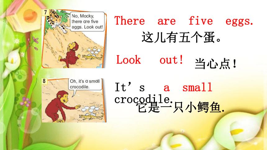 Lesson 2 There’s a big crocodile 课件