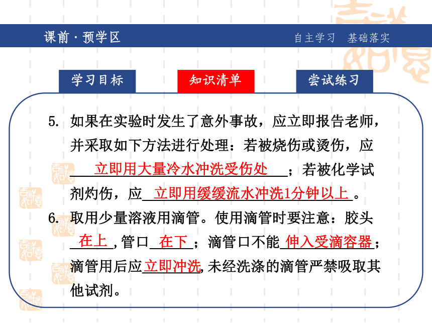 1.2 走进科学实验室