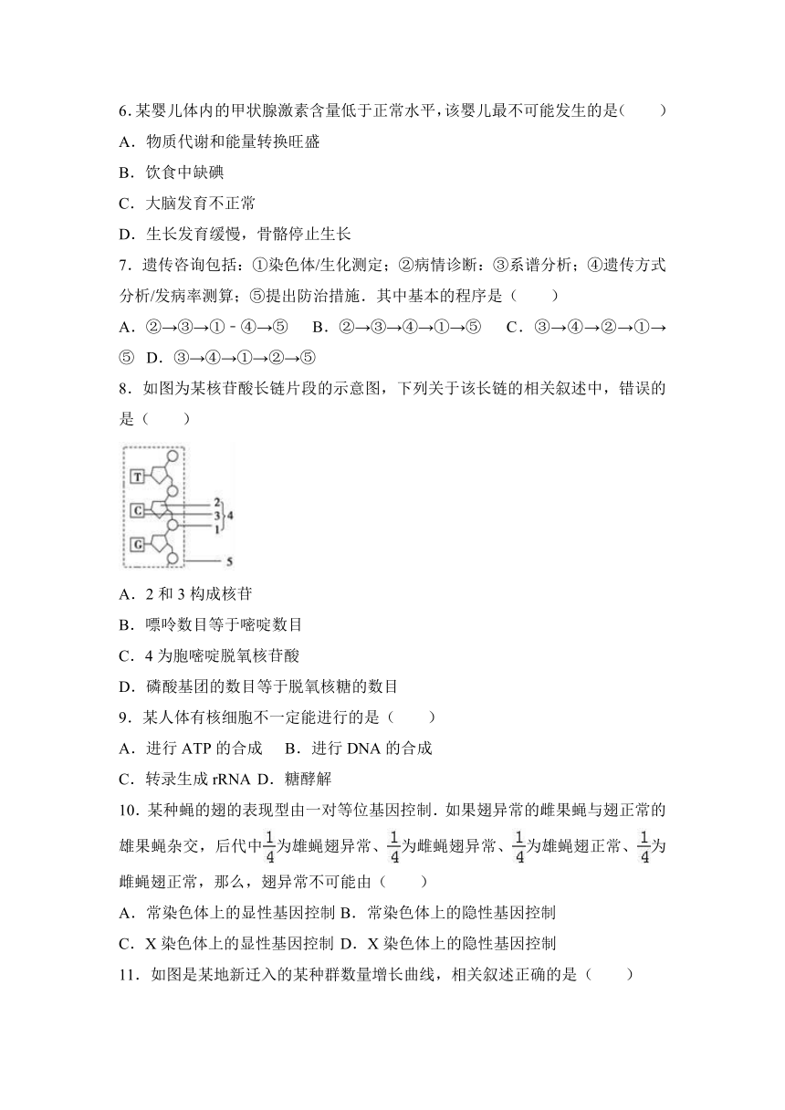 2017年浙江省普通高校高考生物模拟试卷（2）（解析版）