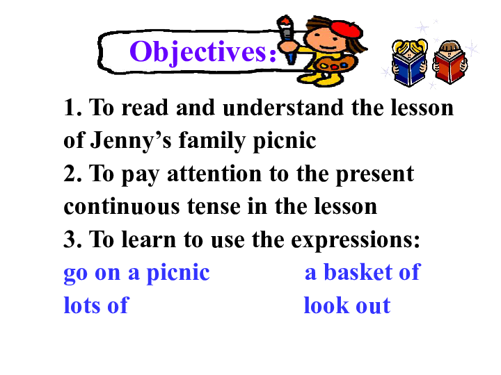 Lesson 28 A Family Picnic 课件（30张PPT，无音频）