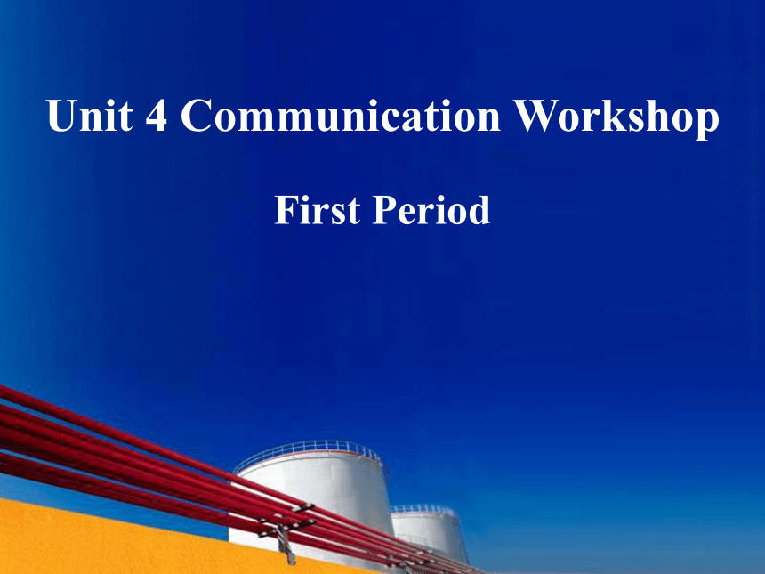 北师大版初中英语八年级上Unit 4 Healthy Living Communication Workshop（共21张PPT）