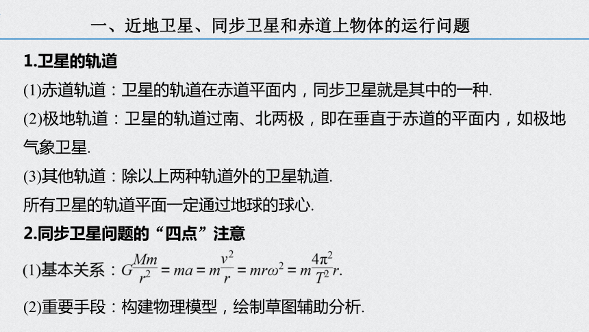 2021年高考物理一轮复习点点通 第四章 专题强化  天体运动的“四类热点”问题课件（24张PPT）