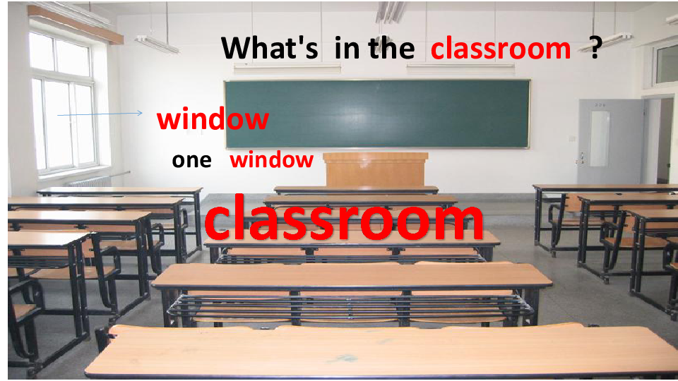 Unit 1 My classroom Part A Let's learn课件