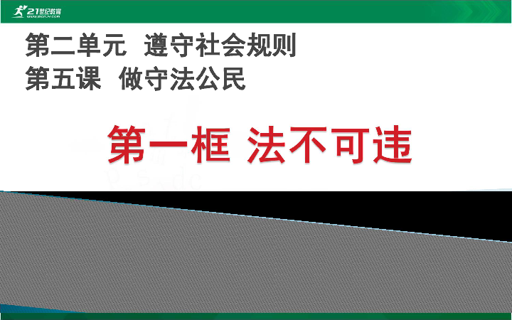 5.1 法不可违课件