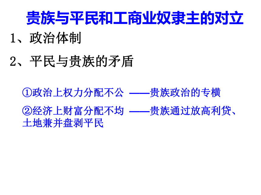 专题一 梭伦改革