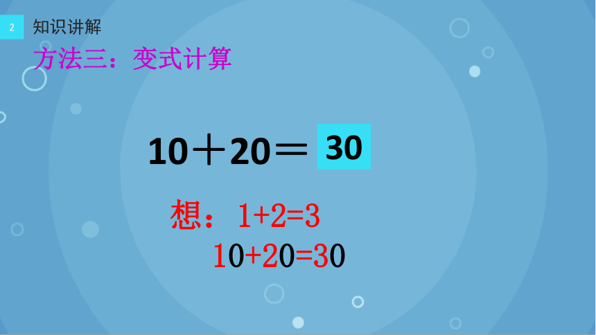 人教版小學數學一年級下冊1整十數加減整十數課件共21張ppt